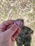 Pink Conch Heart Ring
