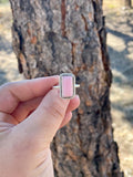 Rectangle Pink Conch Ring