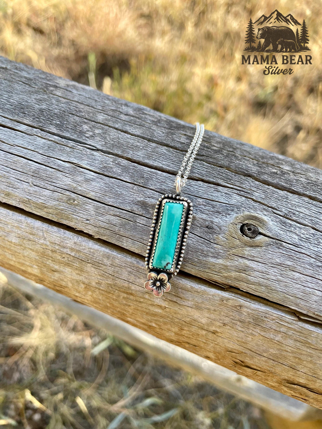 Kingman Bar Daisy Necklace